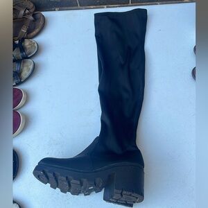 Black Over-the-Knee Boots